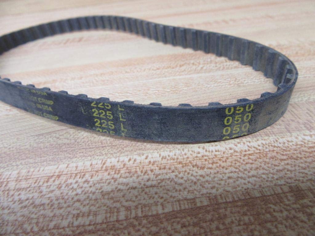 TB Woods 225L050 Timing Belt, 0.5" Belt Width, 0.38 mm Pitch, 22.5" Pitch Length, 60 Teeth