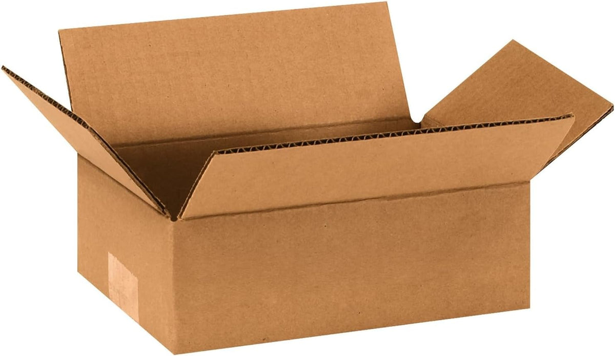 Small Shipping Boxes Holds 65lbs, 9x6x3 100-Pk for Shipping