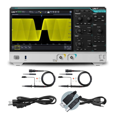 UNI-T UPO2072HD Oscilloscope - 70MHz 2 Channel, 12-Bit, 2.5GSa/s, 10.1" Touchscreen, Ultra Phosphor