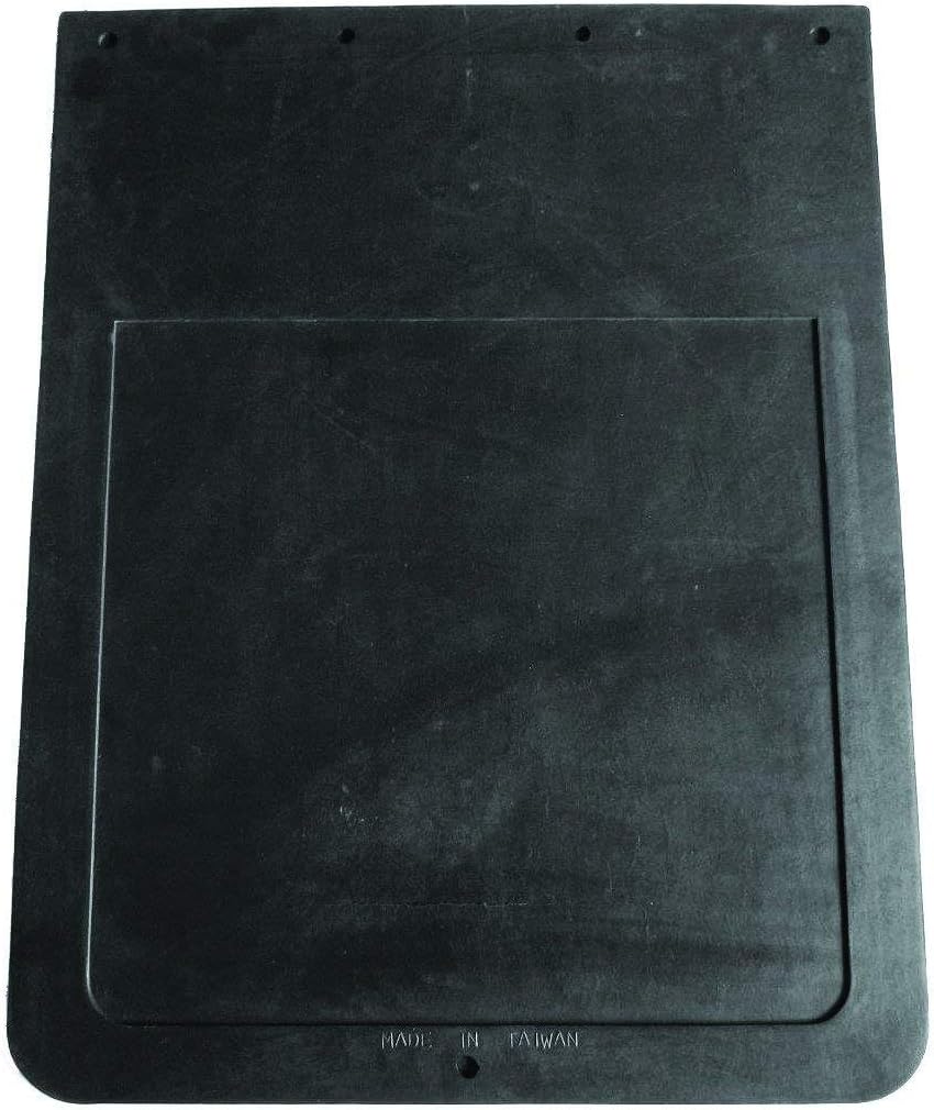Mud Flap Plain Black, 24"X24"