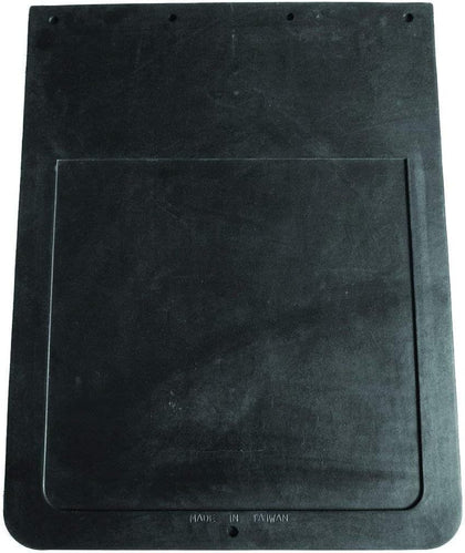 Mud Flap Plain Black, 24"X24"