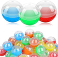 Vending Machine Capsules Balls, 1.5Inch Empty Gumball Machine Plastic Capsules Refillable Craft Balls Party Prize