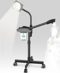 Professional Ionic Facial Steamer, 2-in-1 Face Steamer for Facial with 5X Magnifying Foldable Arm, Mist Face Steamer