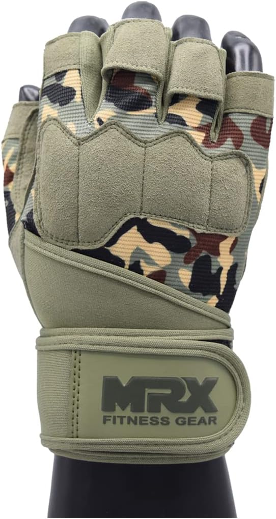 MRX Weightlifting Gloves for Men Workout Gloves Mens Wrist Support Lifting Gloves Male Gym Gloves | Workout Gym