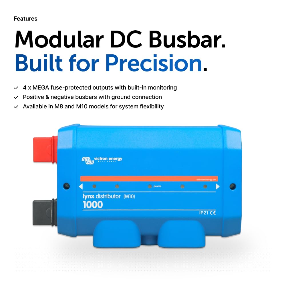 Victron Energy Lynx Distributor M10-1000A DC Busbar