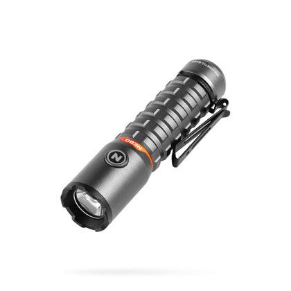 Torchy 2K Rechargeable Pocket Flashlight | 2000 Lumen Rechargeable Pocket Flashlight, 5 LED Light Modes, Water &