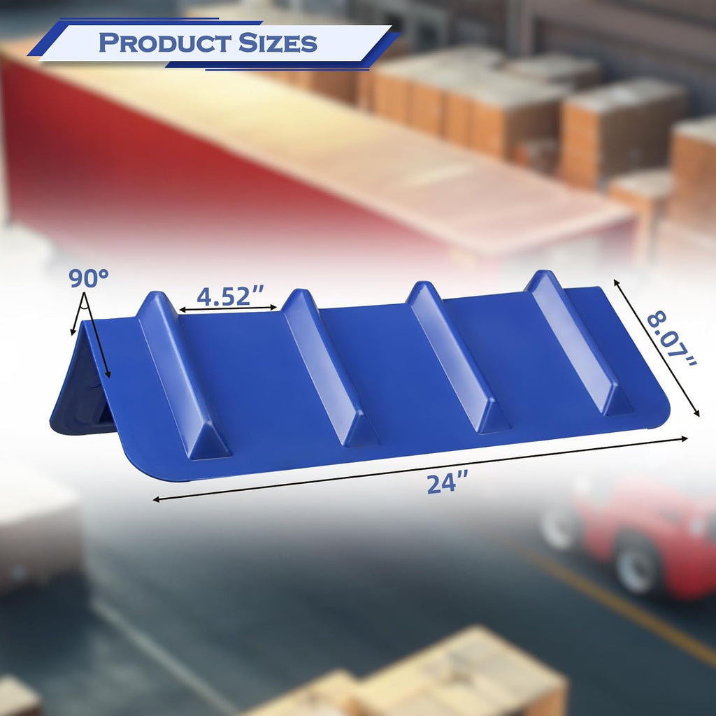 ANLULOAD Flatbed Edge Protector, Cargo Corner Protectors,Size:24＂x8＂x8＂.