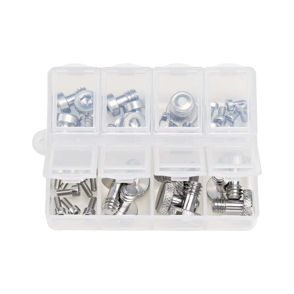 35-Piece Stainless Steel Camera Screws Screw Set with Case- 6389