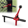 1 Pc Chain Link Fence Stretcher Tool, Ratcheting Wire Tightener Puller, 1.7''-9'' Tension Range, Tilted Base Hooked