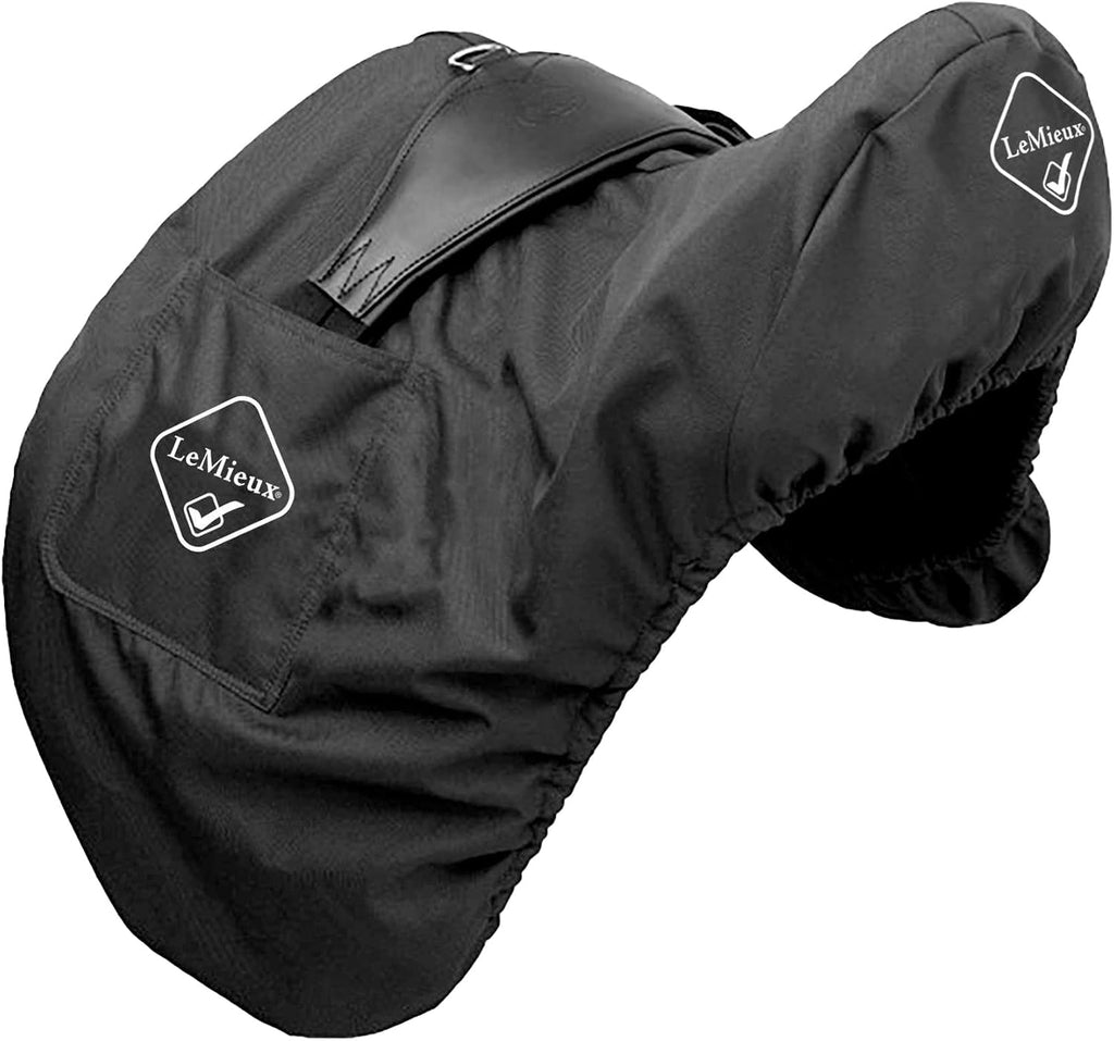 Dressage Saddle Cover - Black, One Size