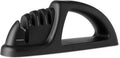 4-in-1 Knife Sharpener with Non-Slip Base, Includes Safety Glove
