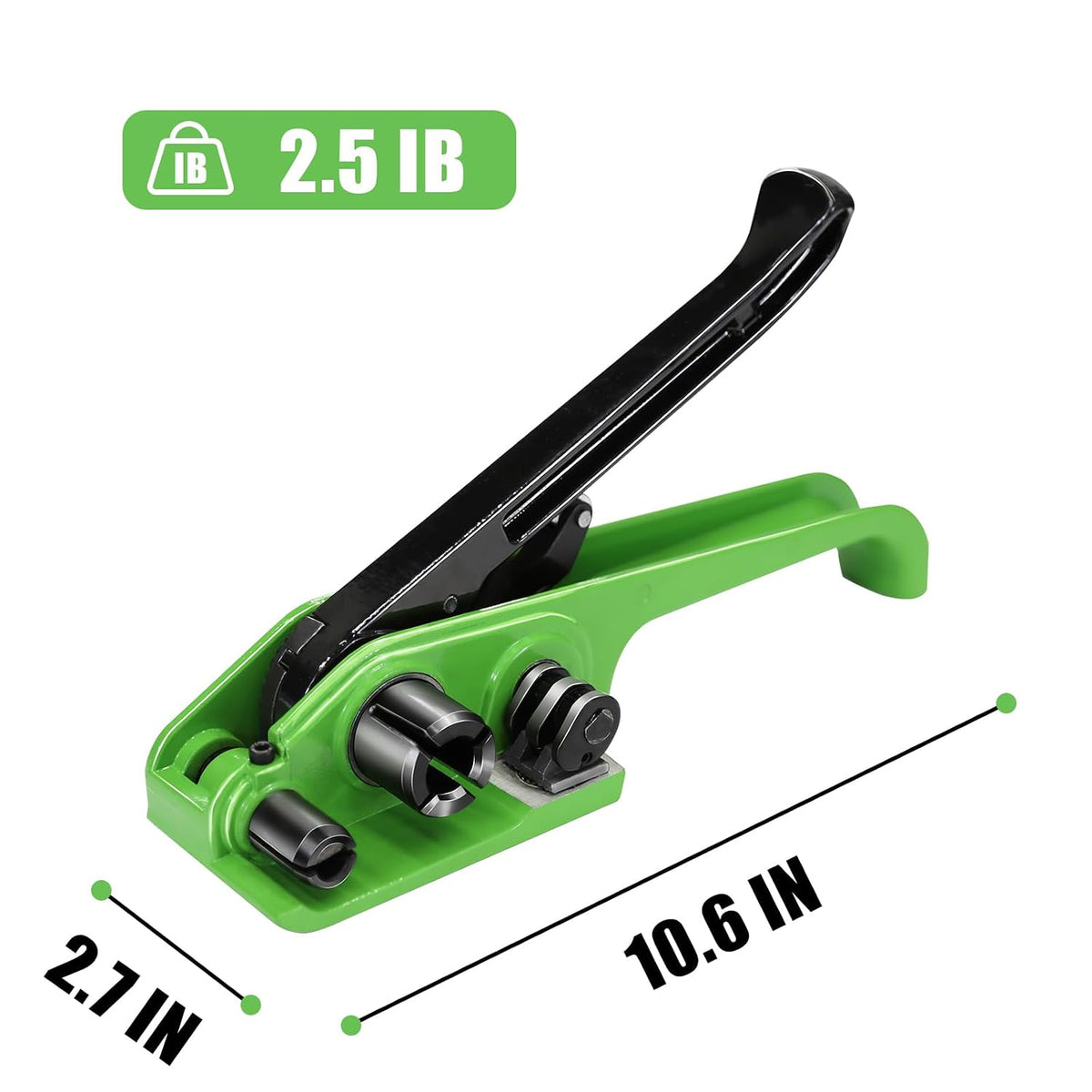 Heavy Duty Banding Strapping Tensioner & Cutter Manual Packaging Tools Windlass for 1/2"-3/4" Width Polyproplyn Poly