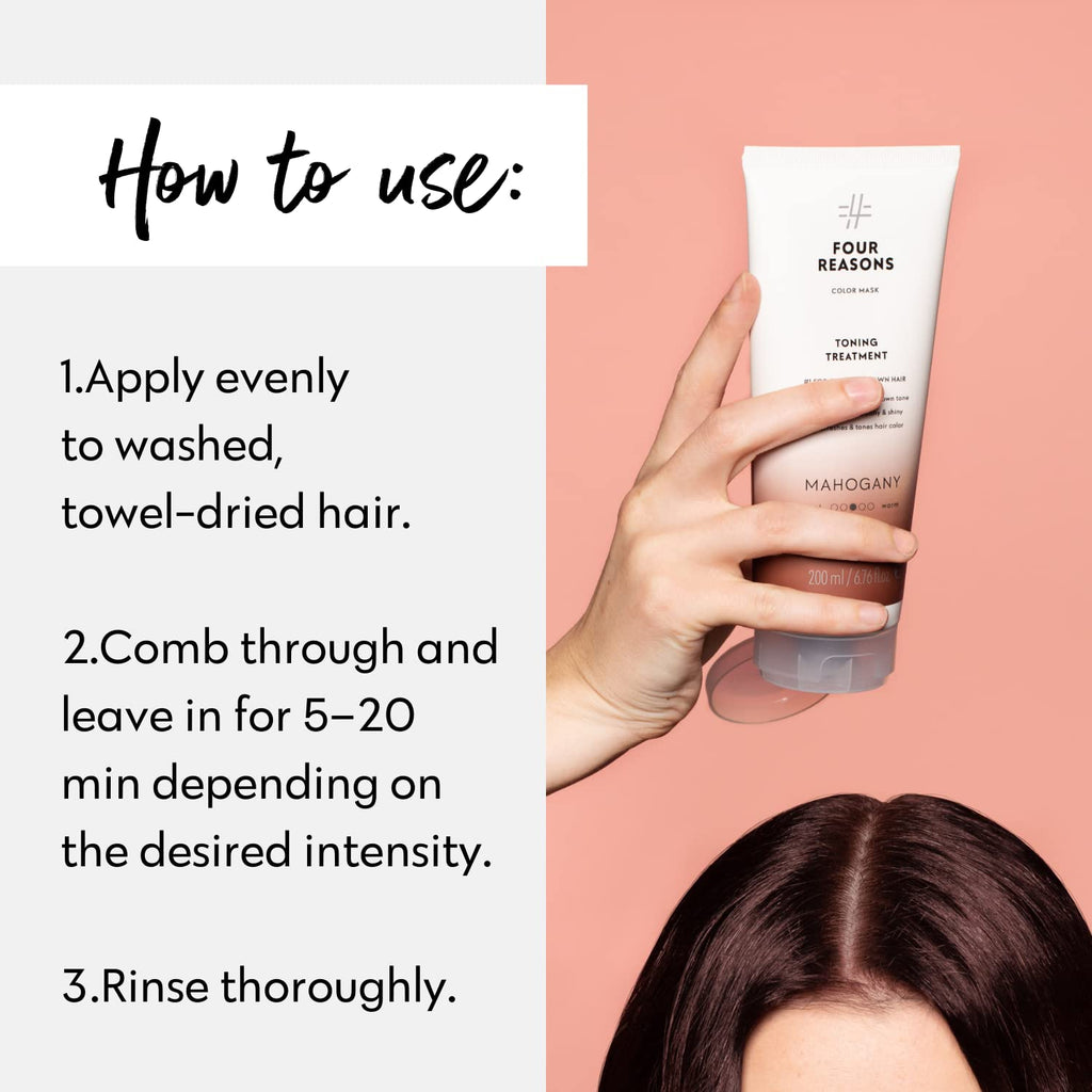 Color Mask, Mahogany - Color Depositing Conditioner