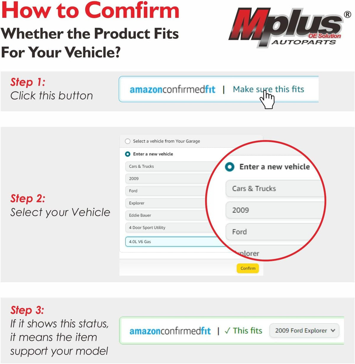 MPLUS Engine Water Pump fits For Nissan 2002-2013 Altima 2.5L, 2008-2013 Rogue 2.5L, 2014-2015 Rogue Select 2.5L, 2002-2012 Sentra 2.5L