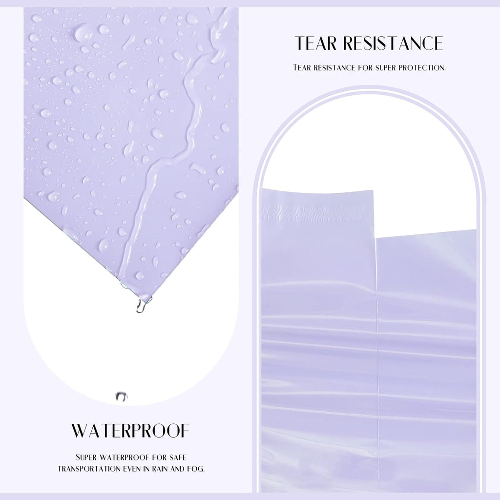 Poly Mailers 14.5X19 100 Pack, Strong Adhesive Shipping Bags for Clothing, Waterproof and Tear-Proof Packaging Bags