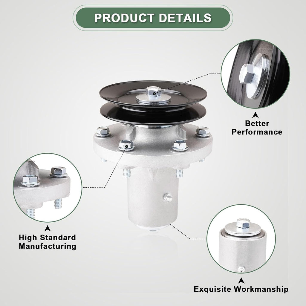 84003174 1732951SM Replace Spindle Assembly Fits for Fer RIS 300S Simplicity Courier XT Snapper 360Z ZT2552 with 52" Deck