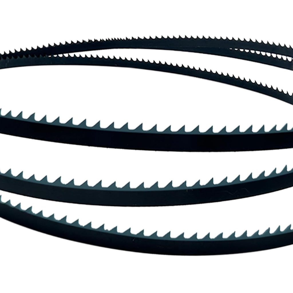 FOXBC 80 Inch Bandsaw Blades 4 Pack, 1/4", 3/8", 1/2" Widths, 6 &10 & 14TPI