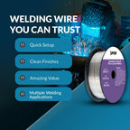 PGN E308LFC .035" (2 Pack) Flux Core Welding Wire - 2lb Spool