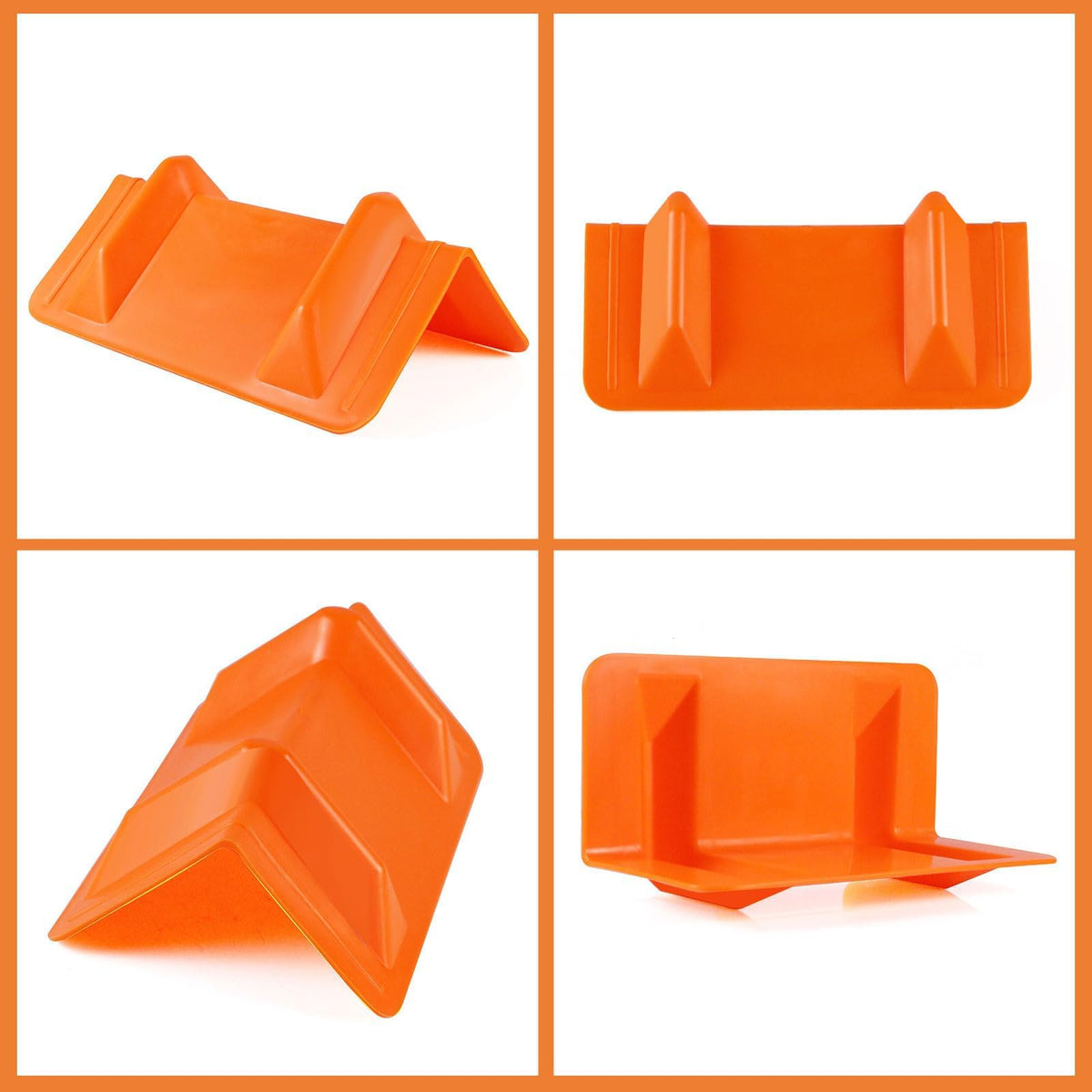 24 Pack Flatbed Edge Corner Protector for Cargo Shipping, Plastic Ratchet Strap Protectors for Tie Downs, Corner