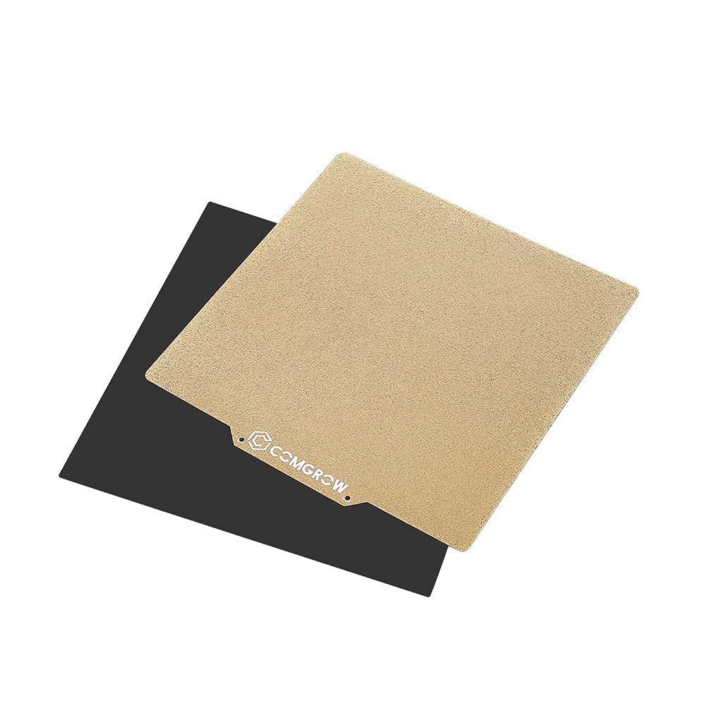 PEI Sheet 235x235mm for Ender 3 Series 3D Printers | Magnetic flexible heated bed with adhesive for Neptune, Kobra