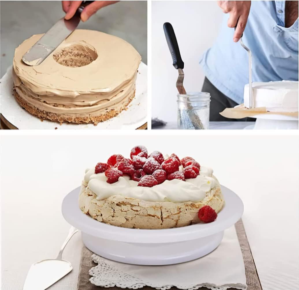 Cake Decorating Turntable, 11" Cake Decorating Supplies Revolving (1 PCS)