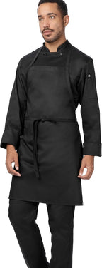Unisex Sustainable Bib Apron, One Size