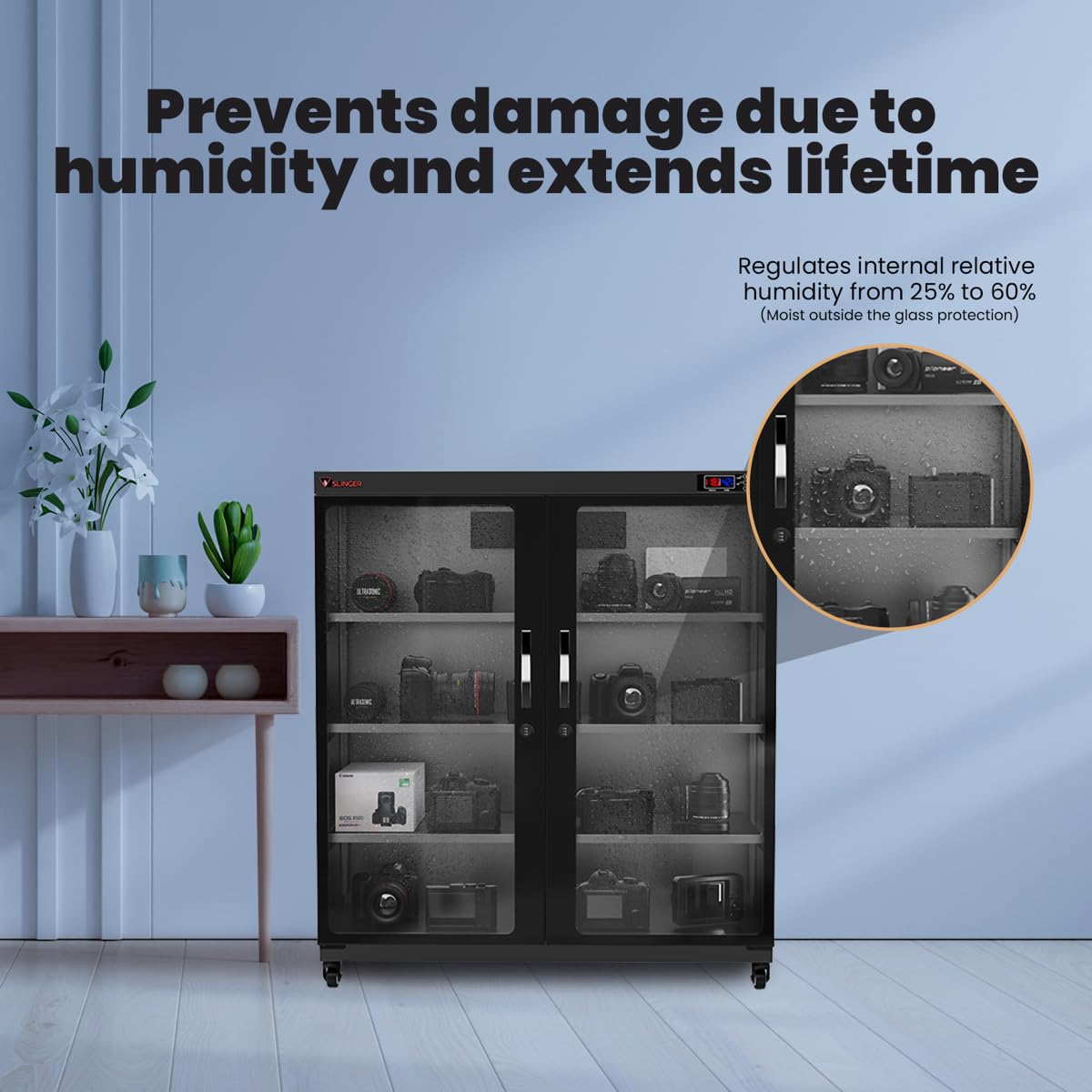 Electronic Dry Cabinet with Combination Lock, 300L