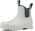 Women's Chelsea Rubber Rain Boots Ankle Rain Boots Waterproof Women Neoprene Short Garden Boots
