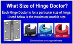 The Hinge Doctor HA4D for Institutional Hinges