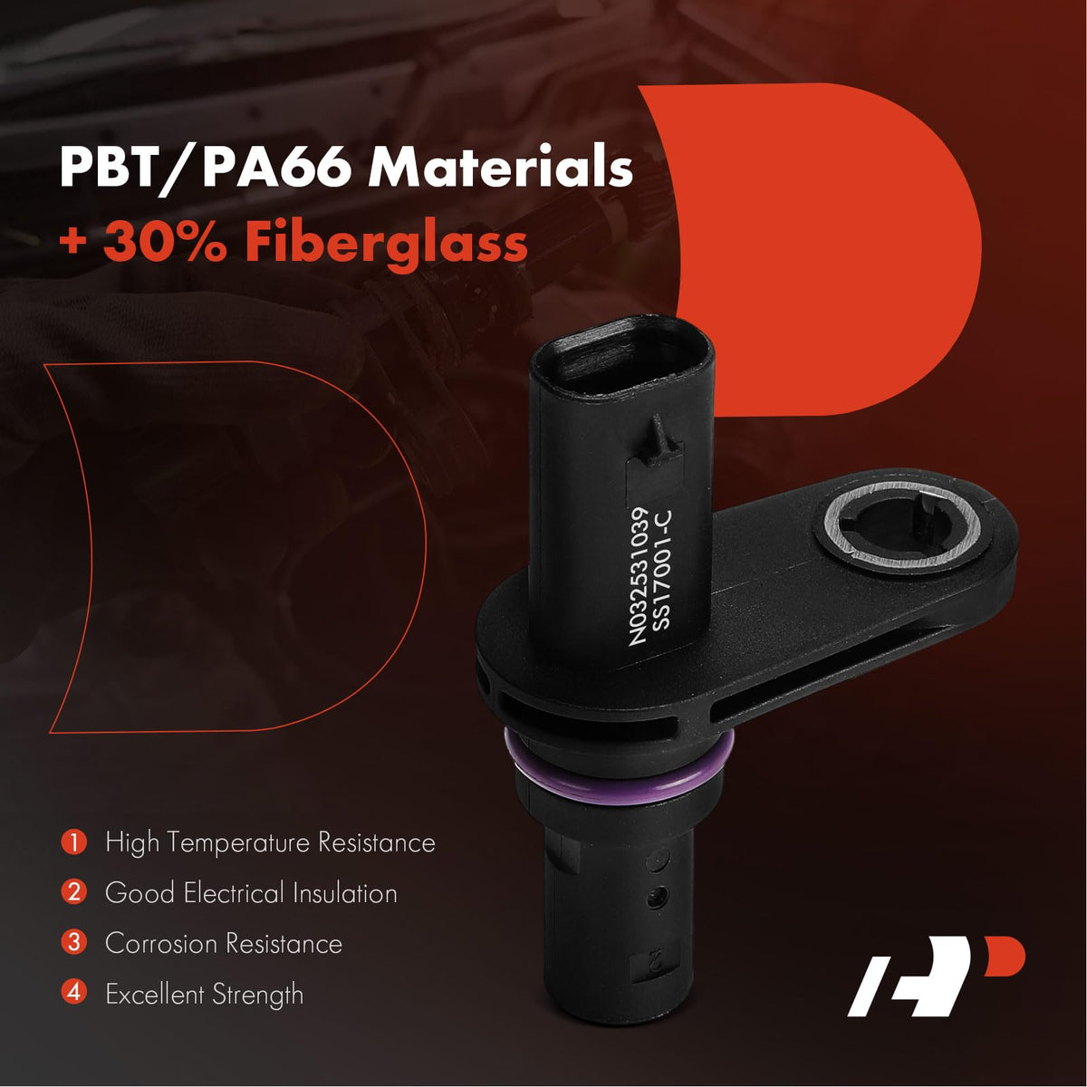 A-Premium Vehicle Speed Sensor 2 Pins Compatible with Ford