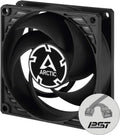ARCTIC P8 PWM PST - PC Case Fan, 80mm Fan, PWM Sharing Technology (PST)