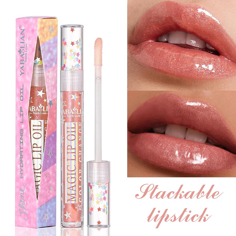 Shimmery Glitter Lip Gloss 6 Colors Liquid Lipstick Set Plumping Lip Oil | Syrupy gloss | Long Lasting |