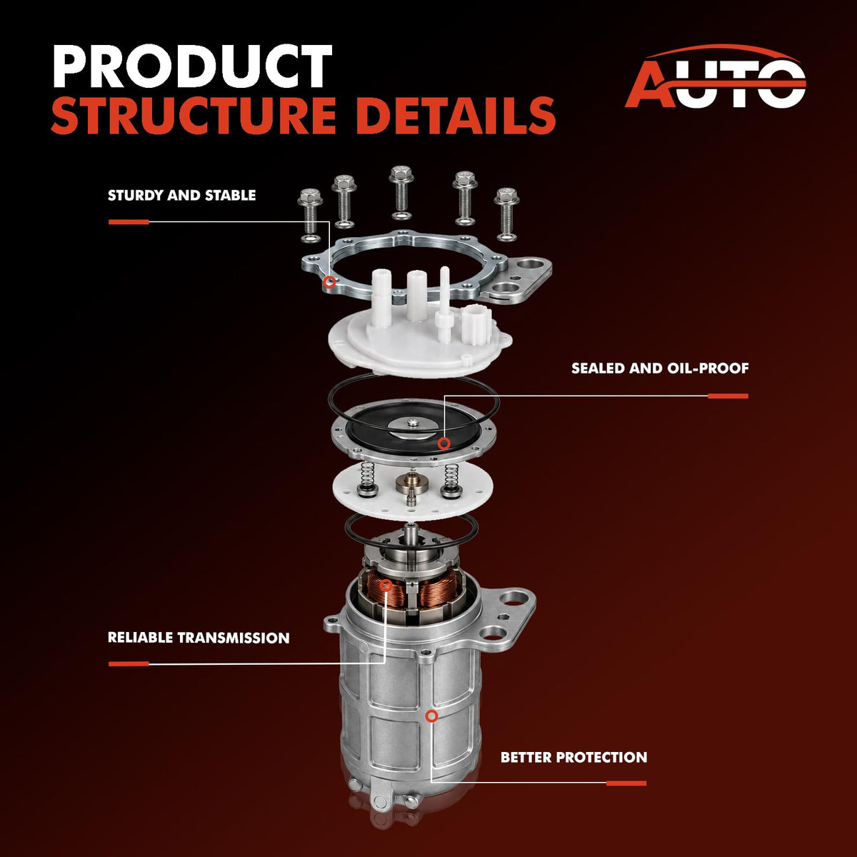 AUTO OCCASION Automotive Fuel Pump Assembly For Interstate Shadow