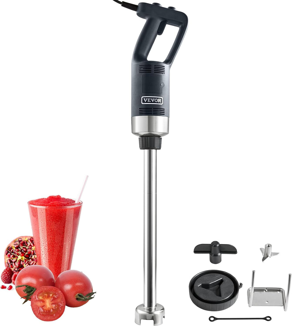 Commercial Immersion Blender 500 W 20 Inch Heavy Duty Hand Mixer