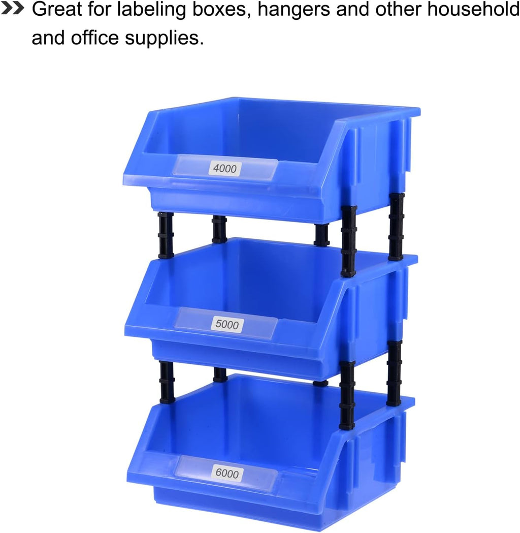 2001 to 3000 Consecutive Number Stickers Inventory Label Black Numbers for Office Warehouse Numbering Classification