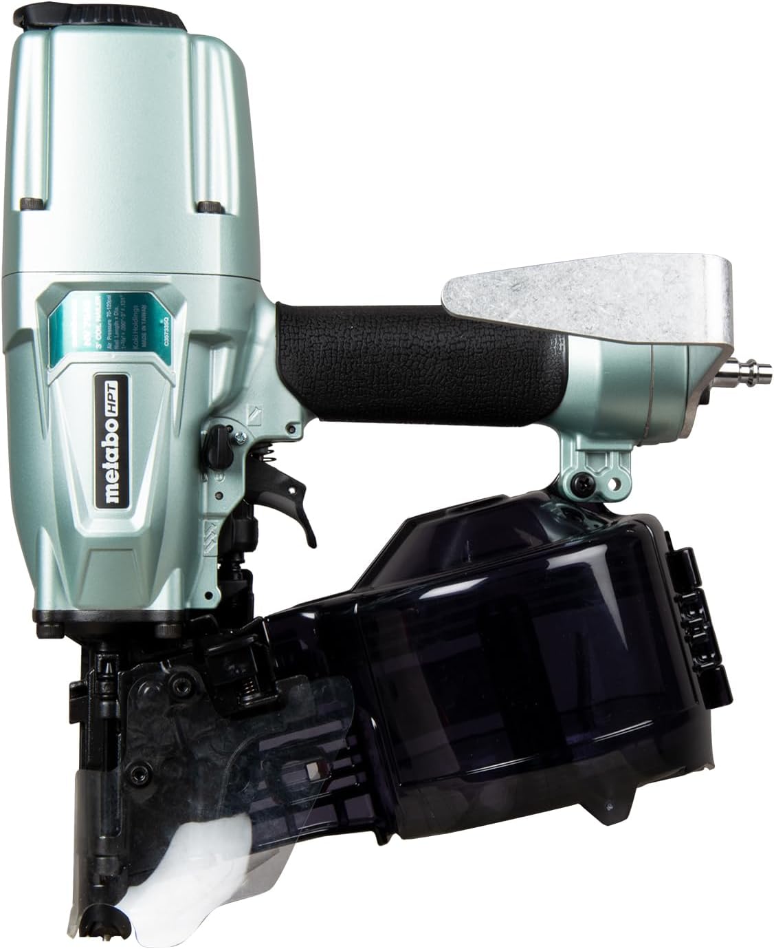Metabo HPT Pneumatic Coil Nailer for Siding and Framing, NV75A5