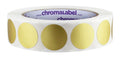 Gold Removable Dot Stickers, 1 Inch, 1000/Roll