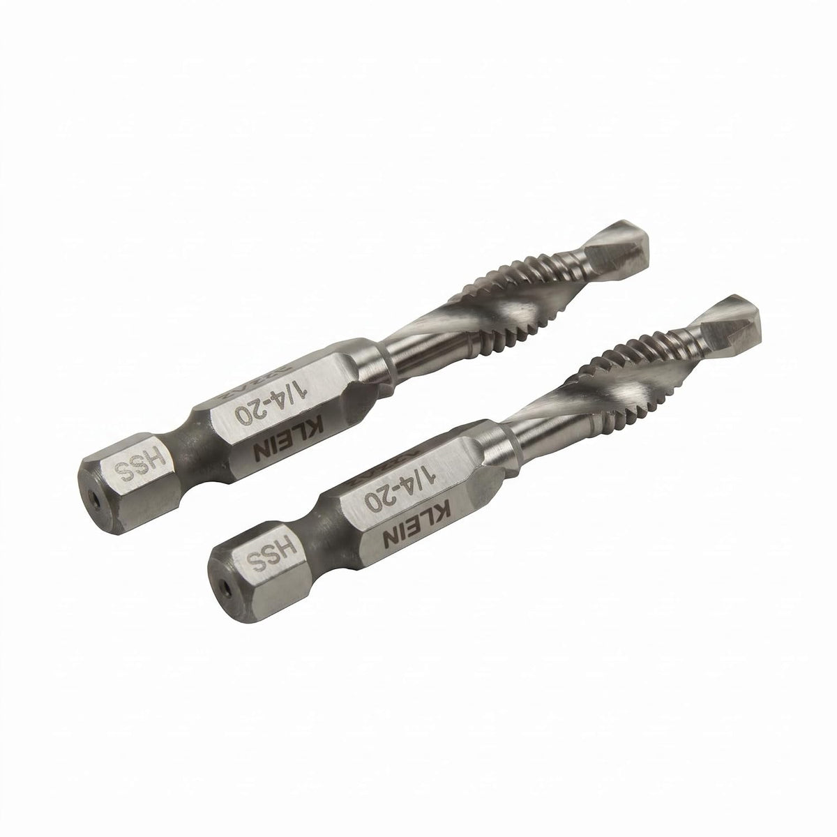 Klein Tools 32242 Drill Tap, 1/4-20 (Pack of 2)