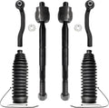 ASTARPRO - 6pc Front Tie Rods Kit Replacement for 04-10 Toyota Sienna