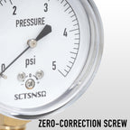 SCTSNSR 0 to 5 Psi Low Pressure Gauge, Capsule Measurement System