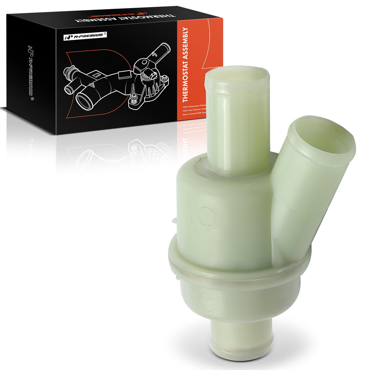 A-Premium Engine Coolant Thermostat Housing Assembly