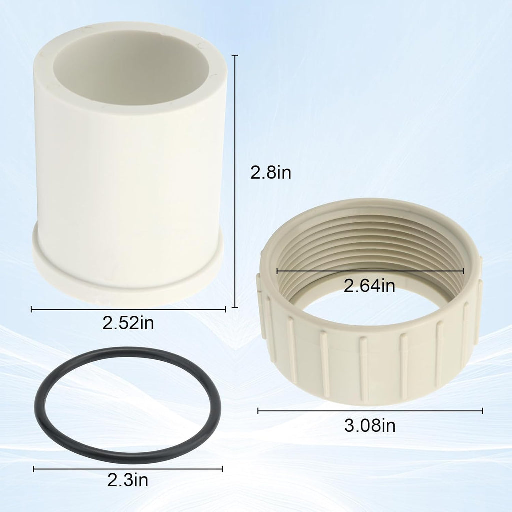 350157 Union Kit Replacement Compatible with Pentair SuperFlo VS Pumps 2 Pack