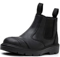 Men's 6" Steel Toe Work Boots - Heavy Duty, Comfortable, and Durable with Superior Oil/Slip Heat Resistant Outsole