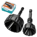 Luckyway 1/8"-1-3/8" Deburring External Chamfer Tool Set 2-Pack