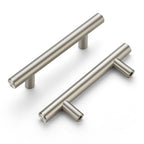 Cabinet Handles,5" Length,3" Hole Center,Brushed Nickel,30 Pack