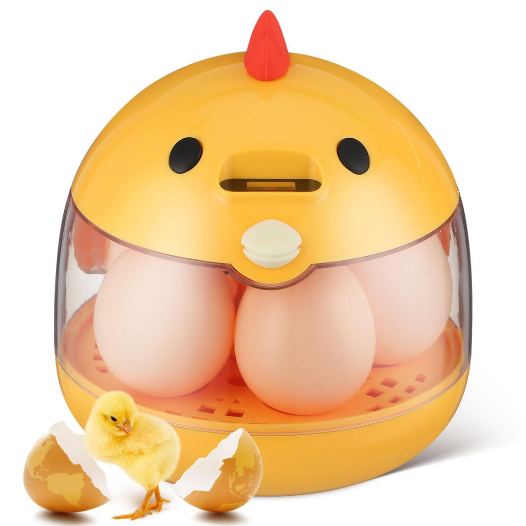 Portable Egg Incubator, Constant Temperature Bird Brooder & Recovery with 360° Clear View Cover, Temperature Control