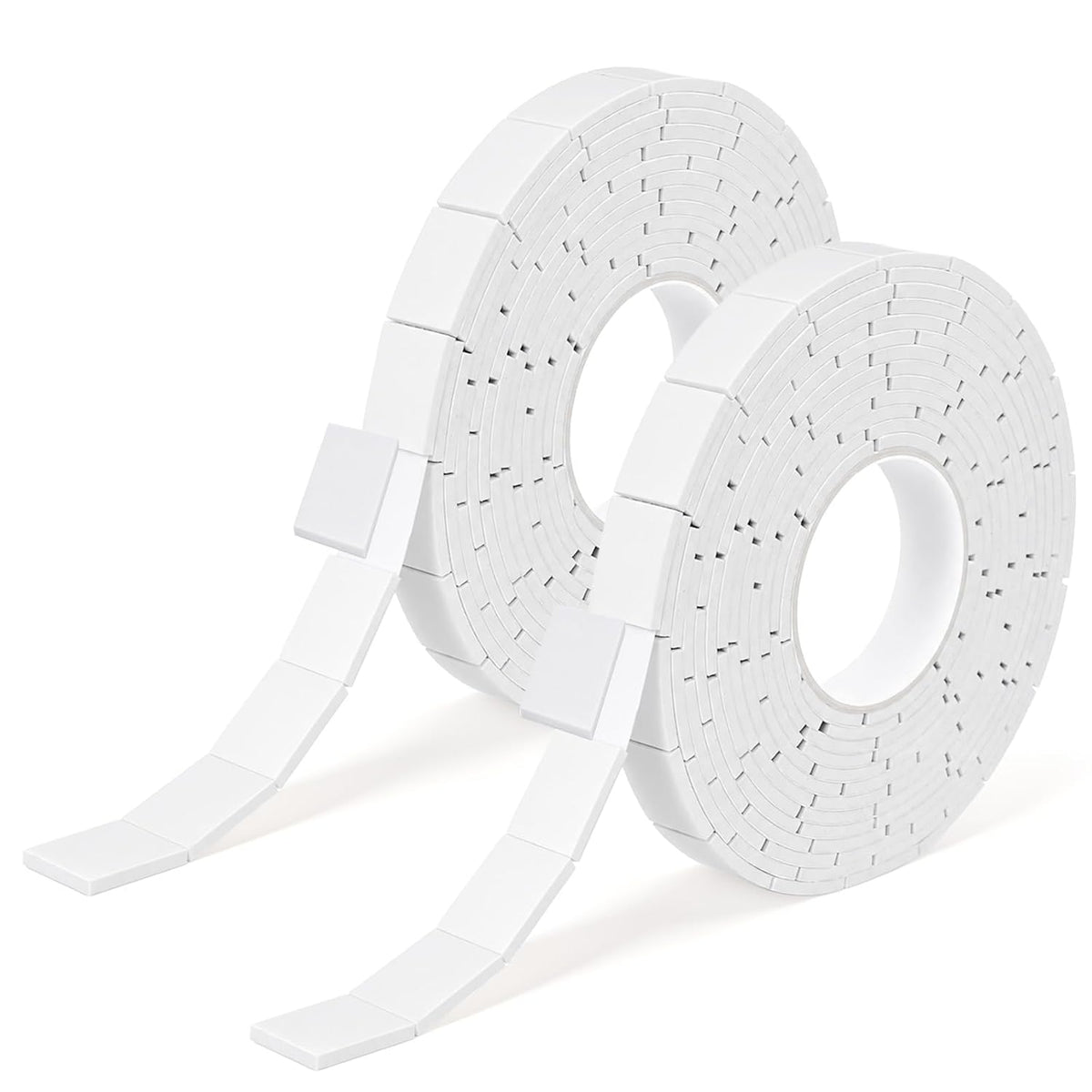 2 Roll Precut Double Sided Foam Tape 7/10X1/2 Inch Approx 330 Pcs