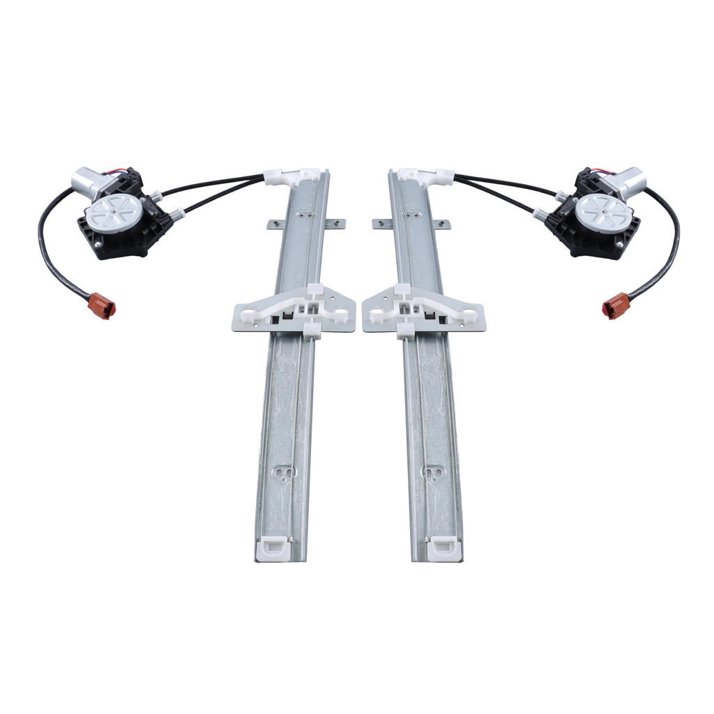 Thomletha 2PCS Window Regulator with Motor Replacement for 741-711 741-712