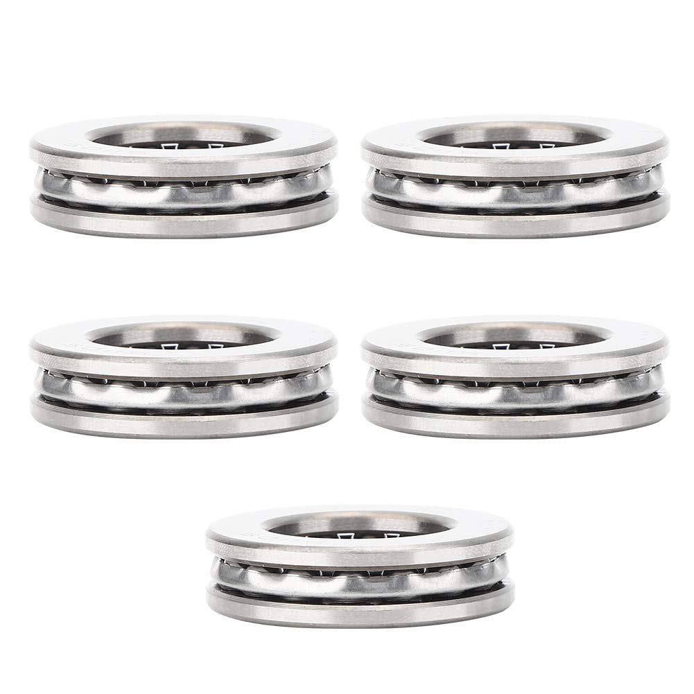 LICAEVEY 5pcs 51105 Axial Ball Thrust Bearing, Low Noise Plane Pressure