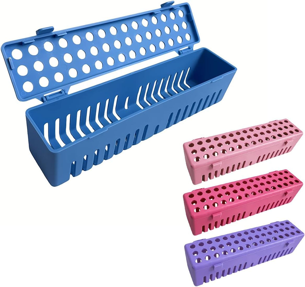Dental Autoclave Sterilization Cassettes Rack Dental Sterilizer Box Instrument Cassette Sterilizing Tray Container